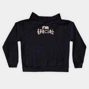 I'm Special retro Kids Hoodie